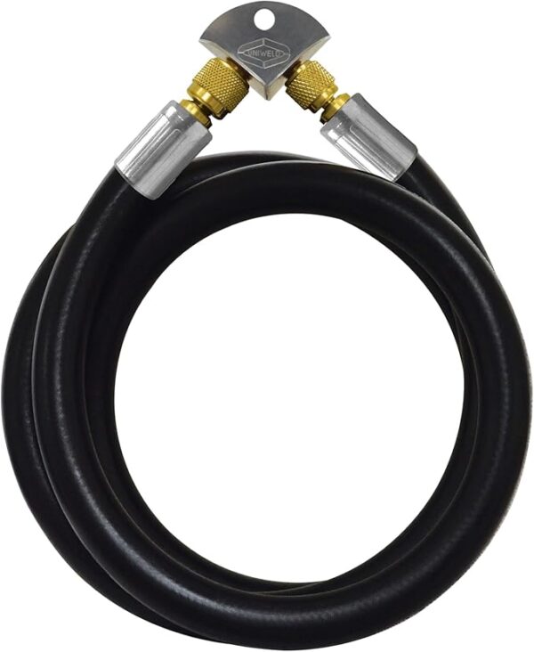MAXEVAC HOSE 5 feet, 3/8" X 1/4" Connection Uniweld MEH5