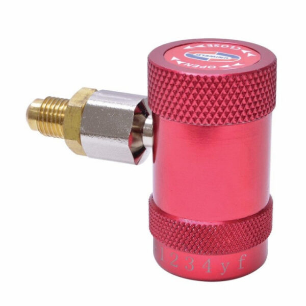 Service Coupler Red/High R1234YF Electrical Car Uniweld 90494